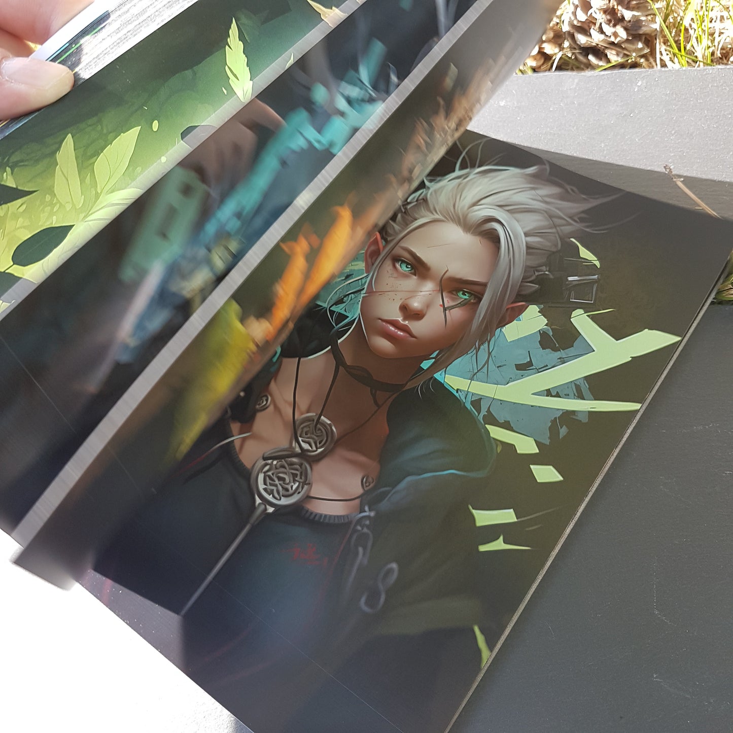 Artbook - ai project: Anime ninja/princess mix - 152 pages