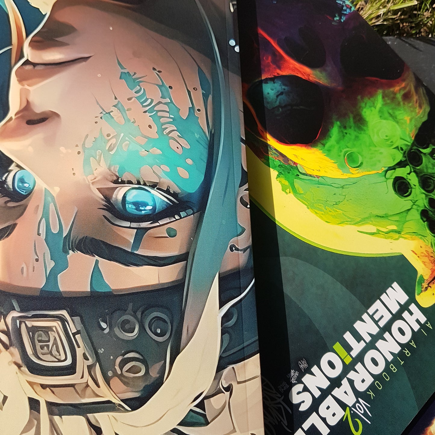 Artbook - ai project: Anime ninja/princess mix - 152 pages