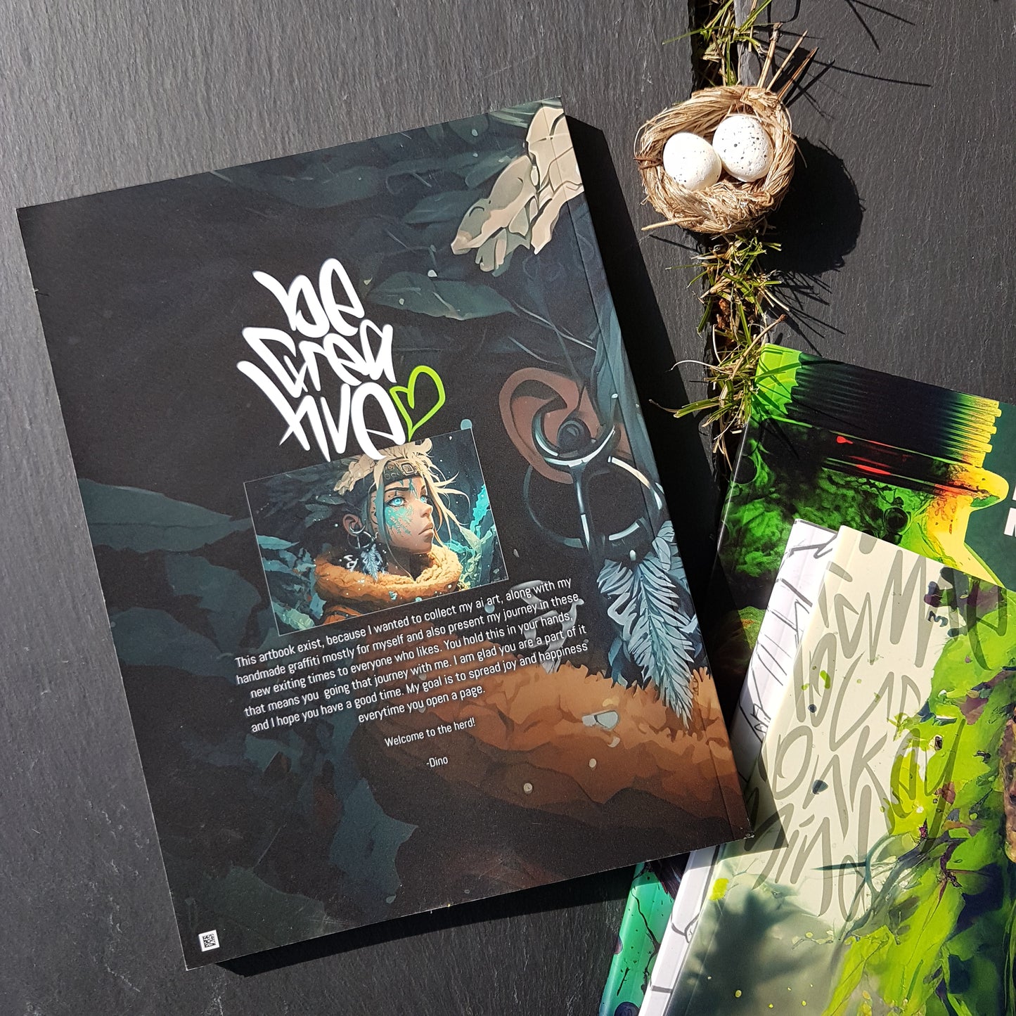 Artbook - ai project: Anime ninja/princess mix - 152 pages