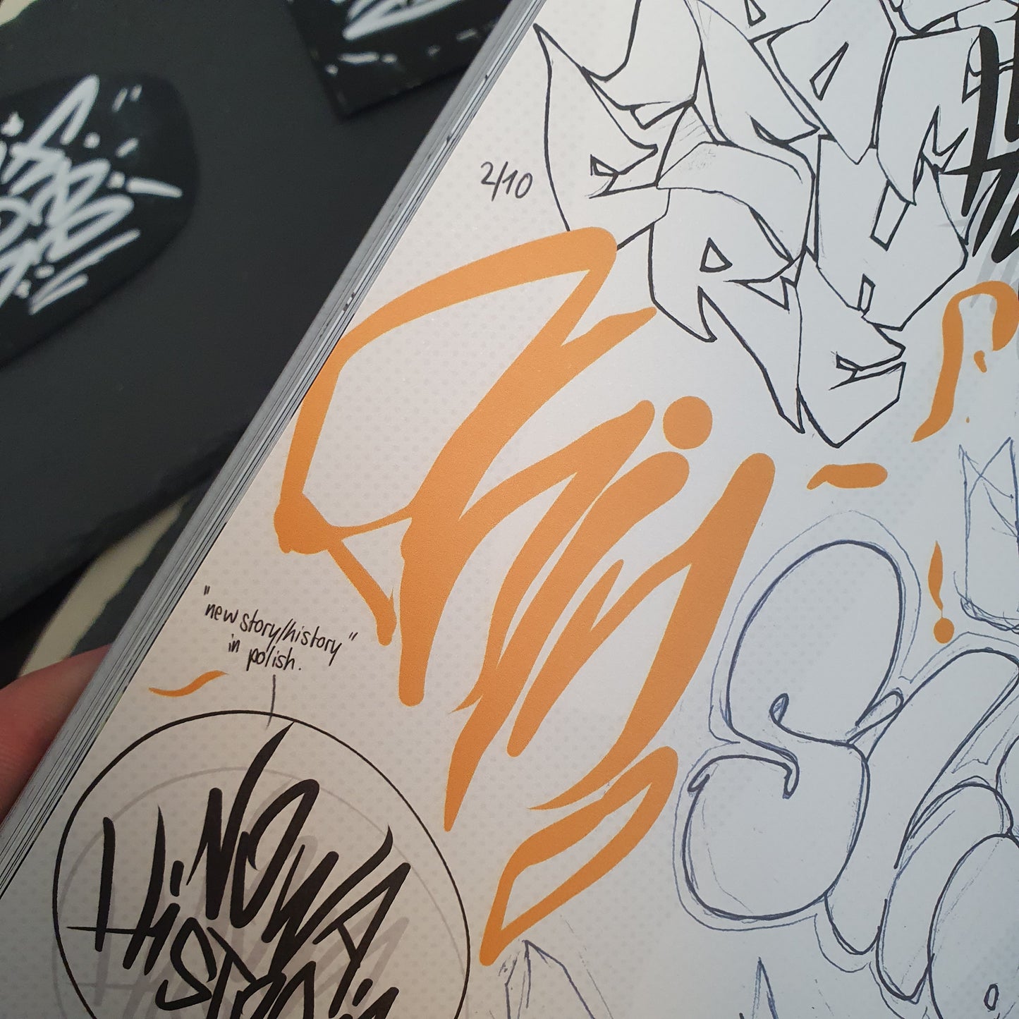 Some letters 2 - 120 pages +bonus / Letter studies and raw practice artbook.