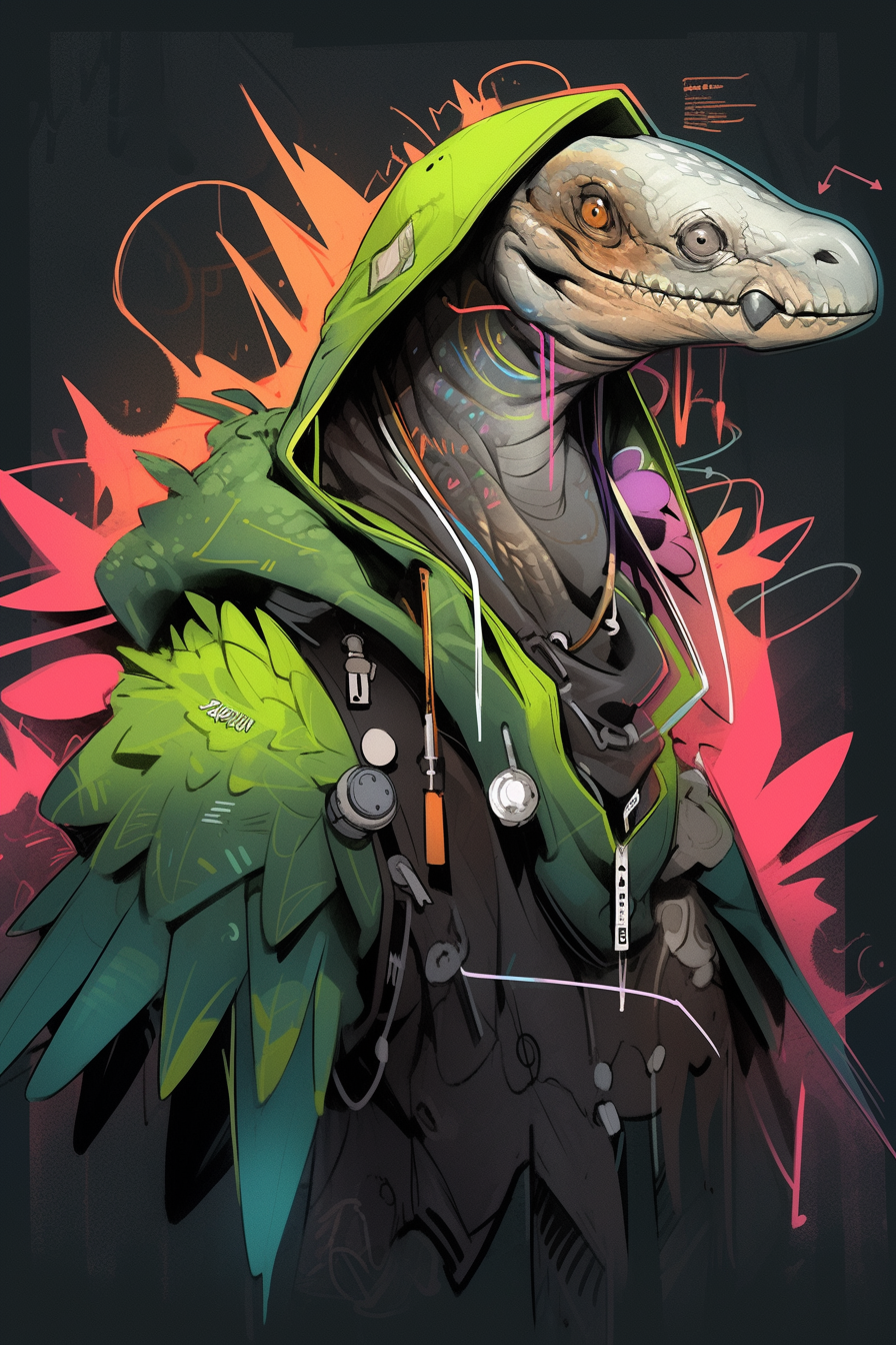 "Vertical slice" - 87 ai images by dino - digital download - DDD