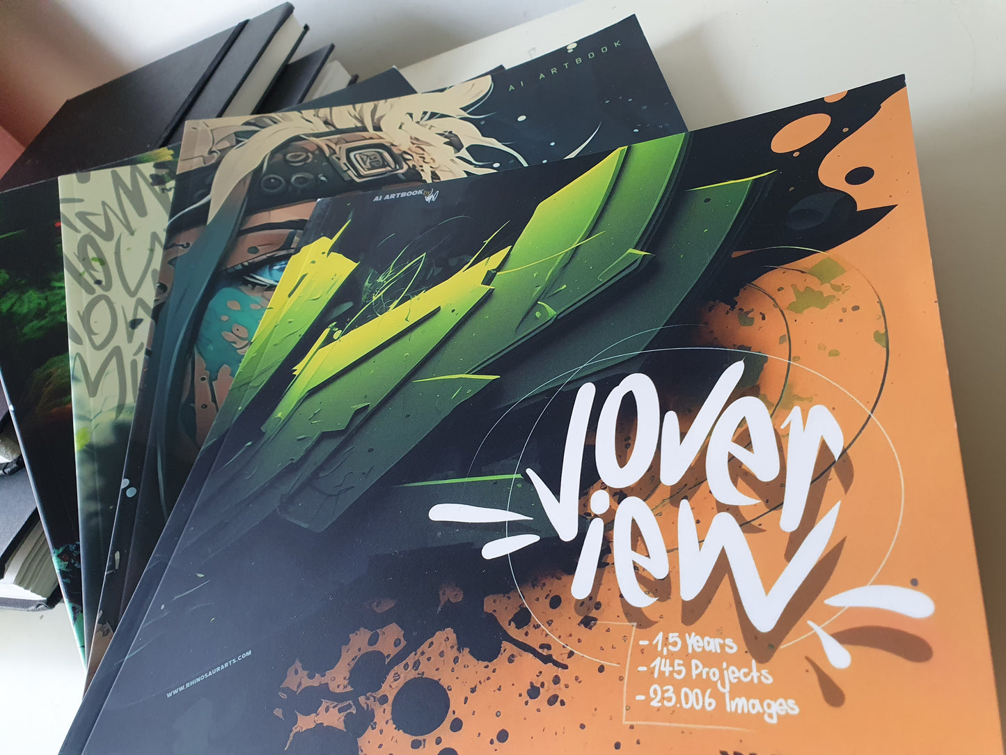 OVERVIEW - ai artbook complete edition - 145 projects