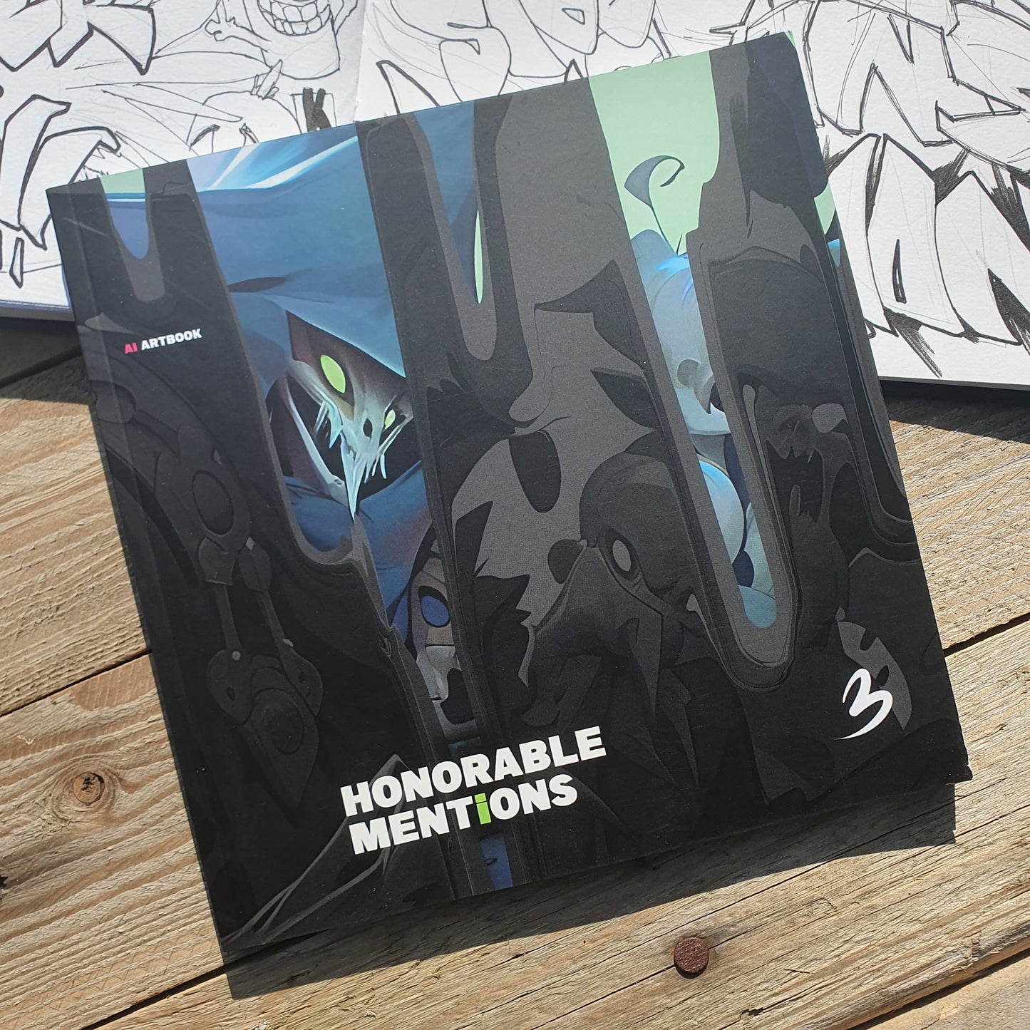 Honorable Mentions 3 - ai artbook by dino