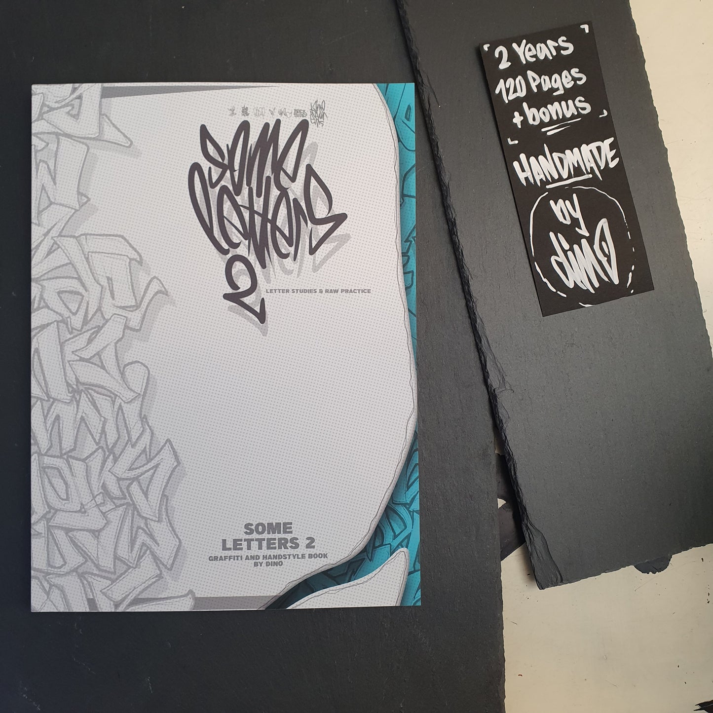 Some letters 2 - 120 pages +bonus / Letter studies and raw practice artbook.