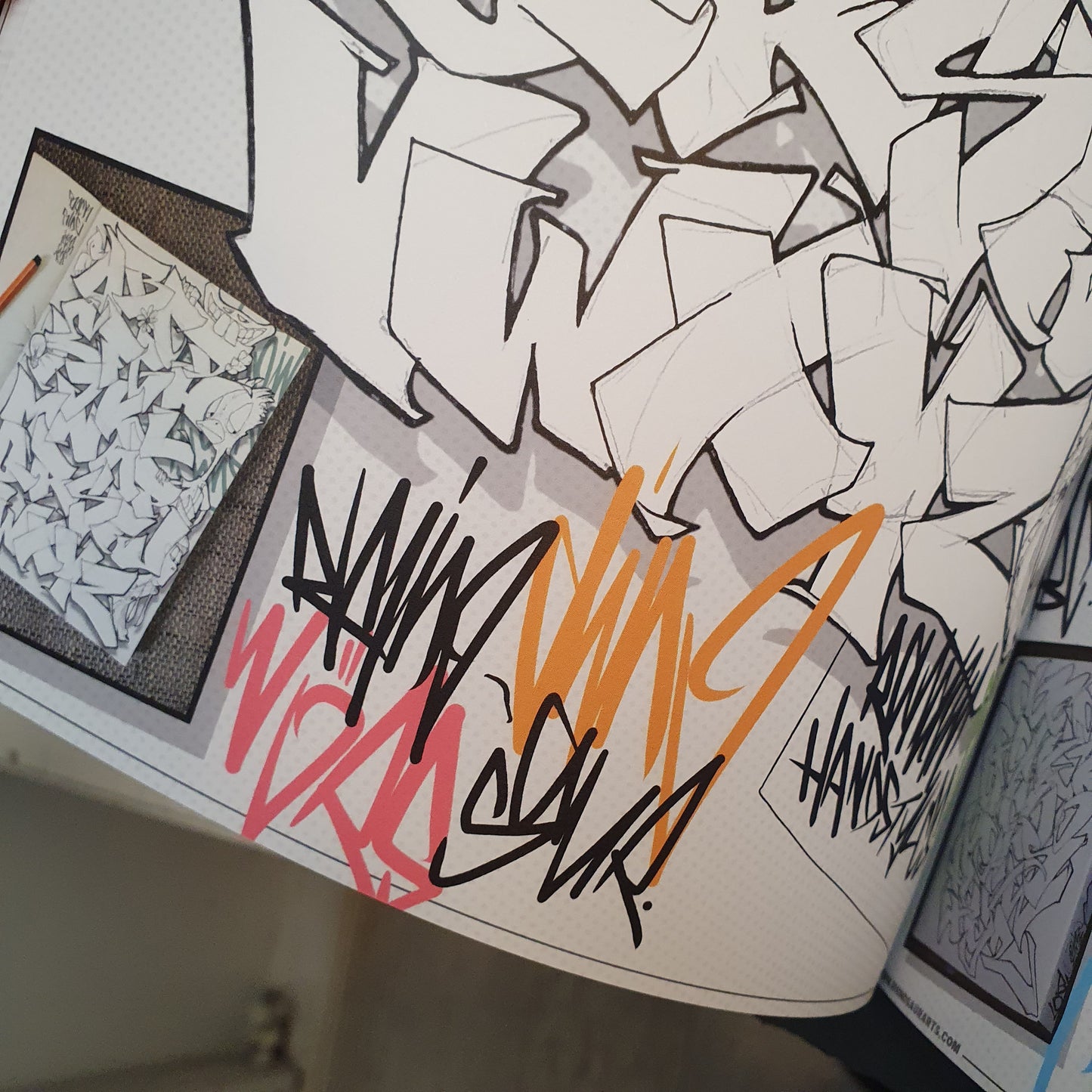 Some letters 2 - 120 pages +bonus / Letter studies and raw practice artbook.