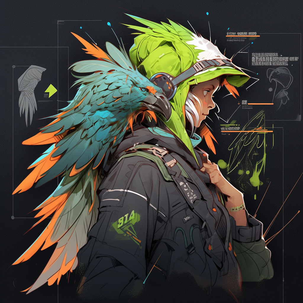 "Vertical slice" - 87 ai images by dino - digital download - DDD