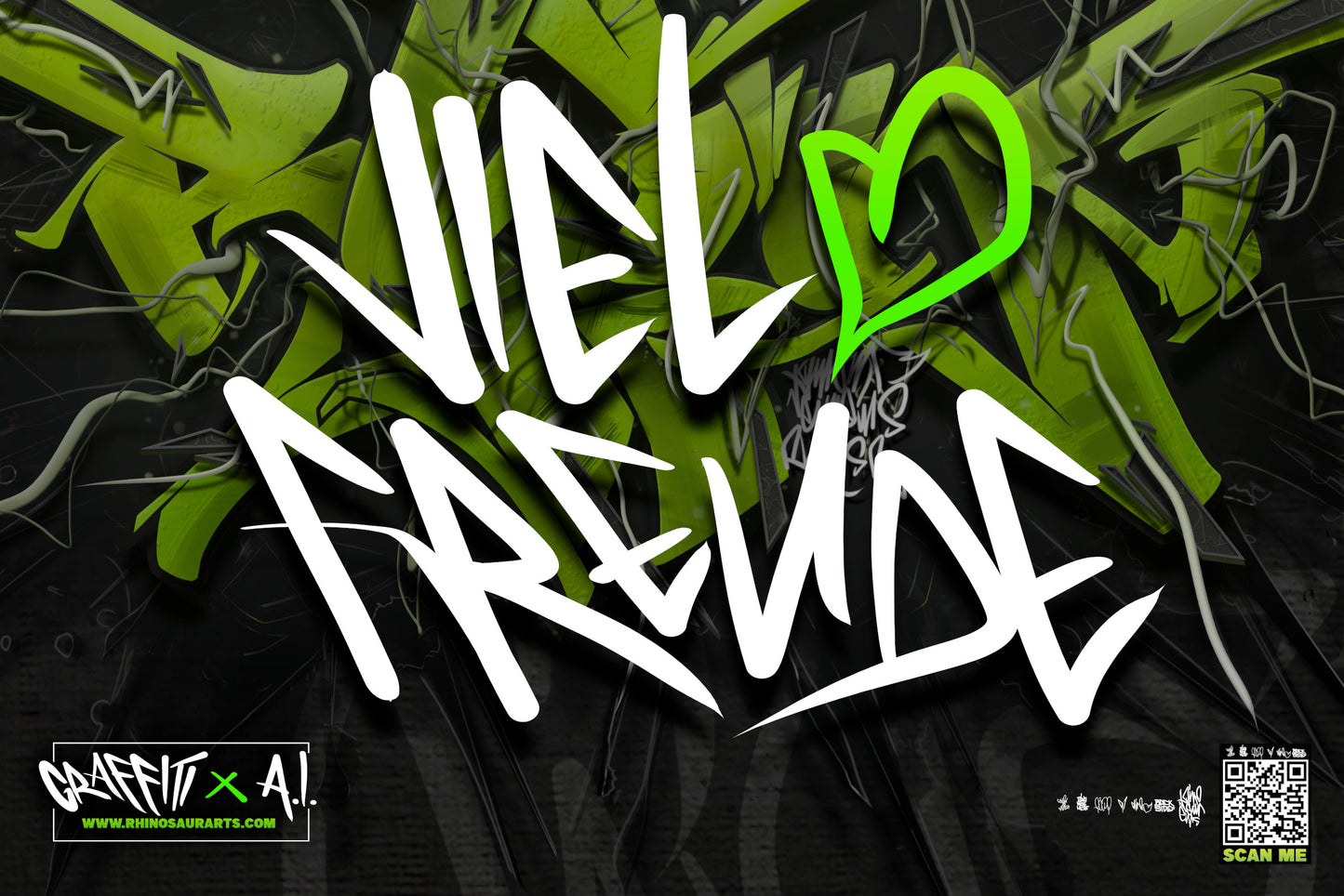 DDD - "Viel Freude!" Card design